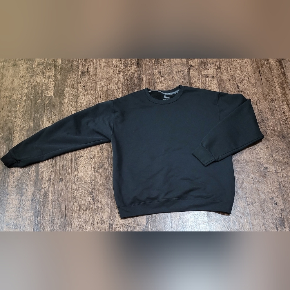 Fruit of the Loom Men's Medium Black Sweatshirt